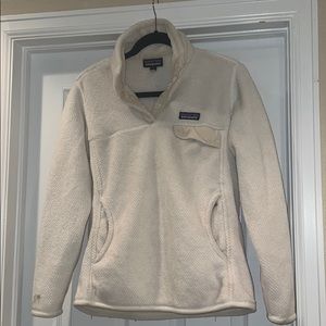 Cream Patagonia sweater